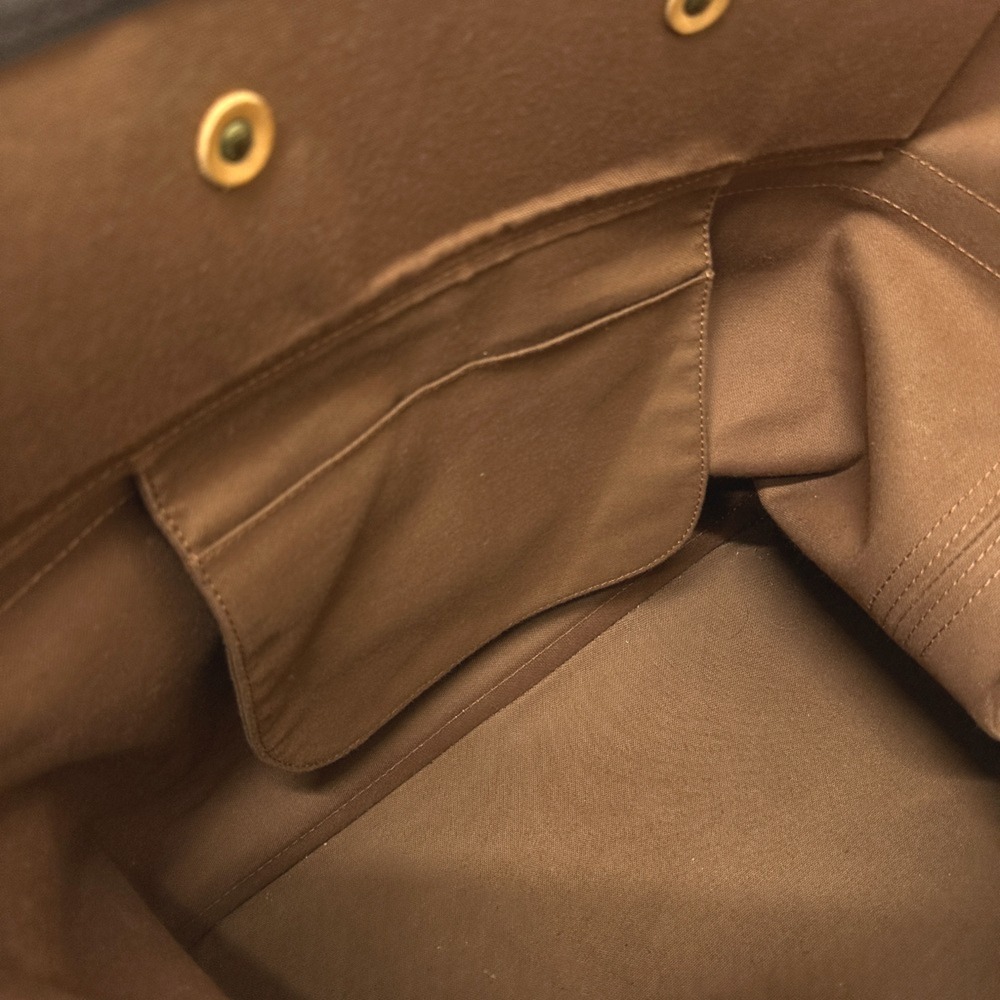 LOUIS VUITTON Authentic Brown Monogram Canvas Boston Bag - Picture 12 of 16